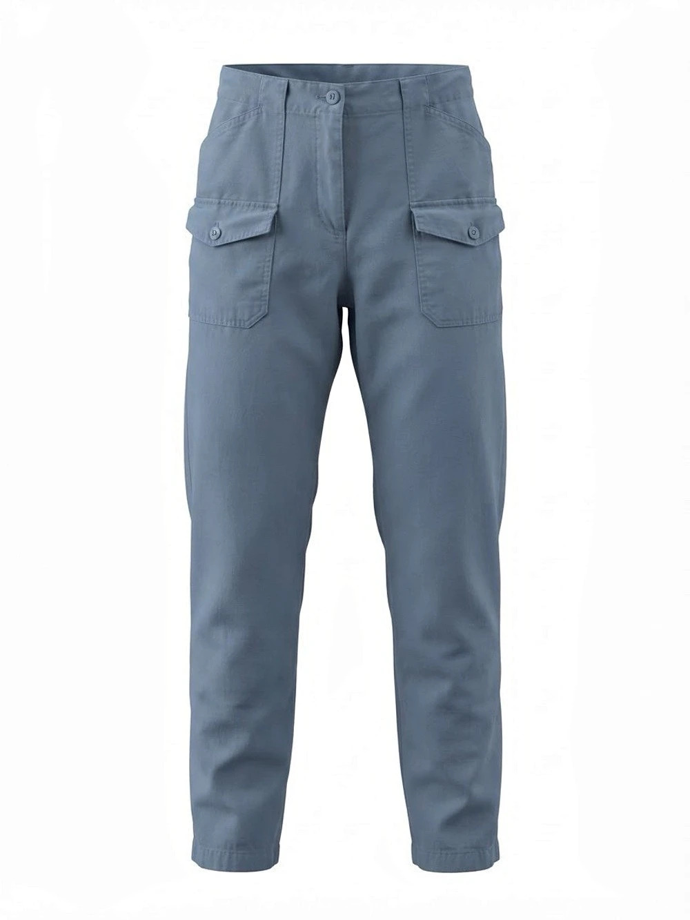Cargo Pocket Pants in Blue Like New